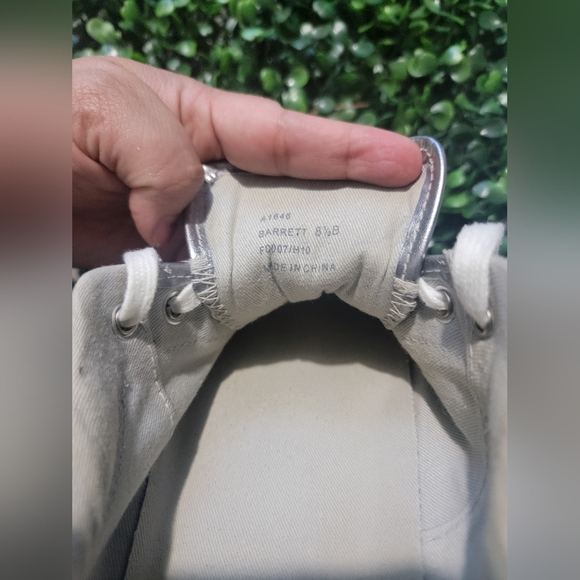 Silver Patterned Sneakers - Picture 7 of 8